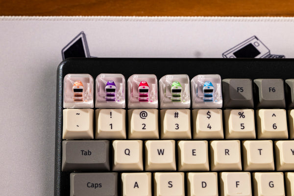 Five Flavors Artisan Keycaps