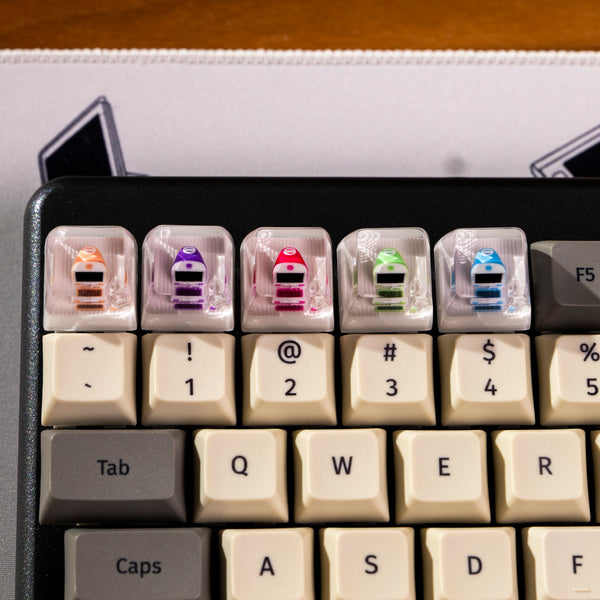 Five Flavors Artisan Keycaps